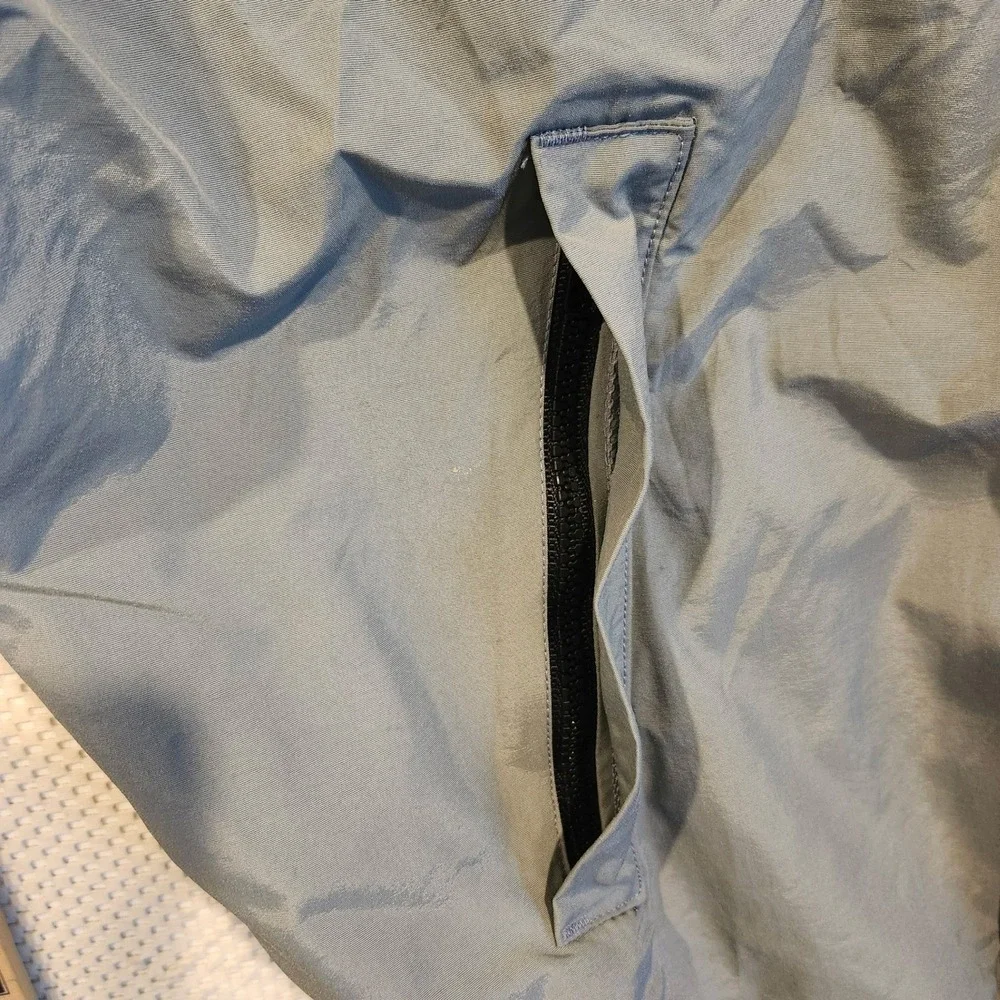 US Army IPFU Training‎ Jacket Grey Black Large Long Military Windbreaker